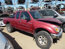 1997 TOYOTA TACOMA EXTRA CAB RED 3.4 MT 4WD Z19735